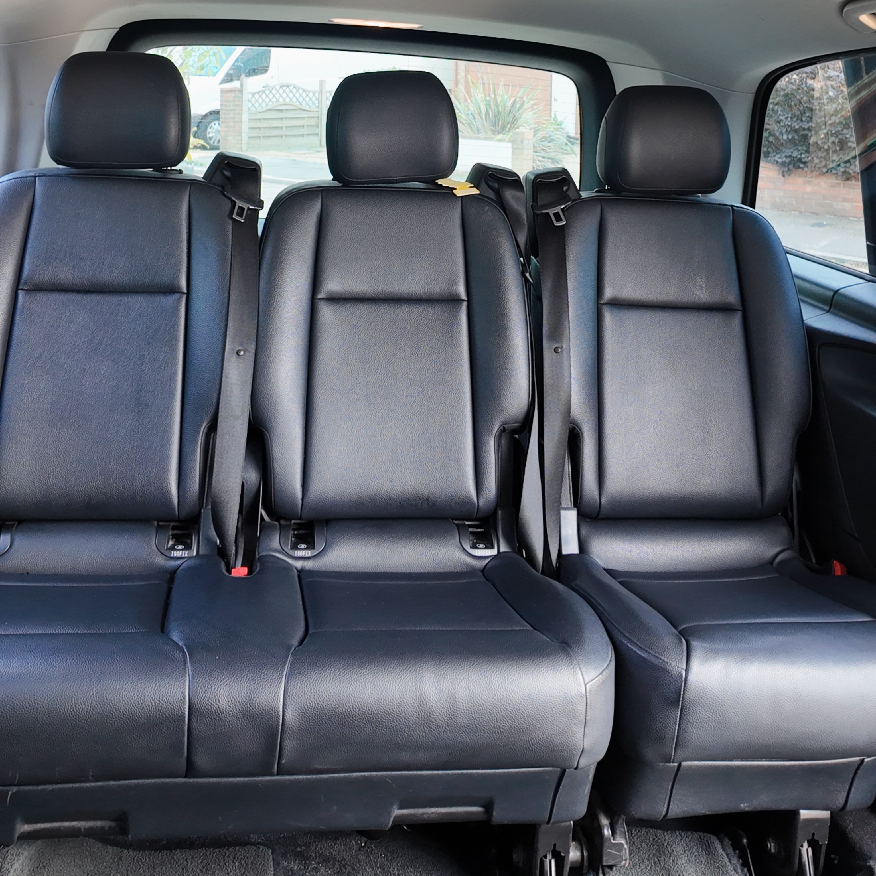 A&N Taxis vehicle interior detail
